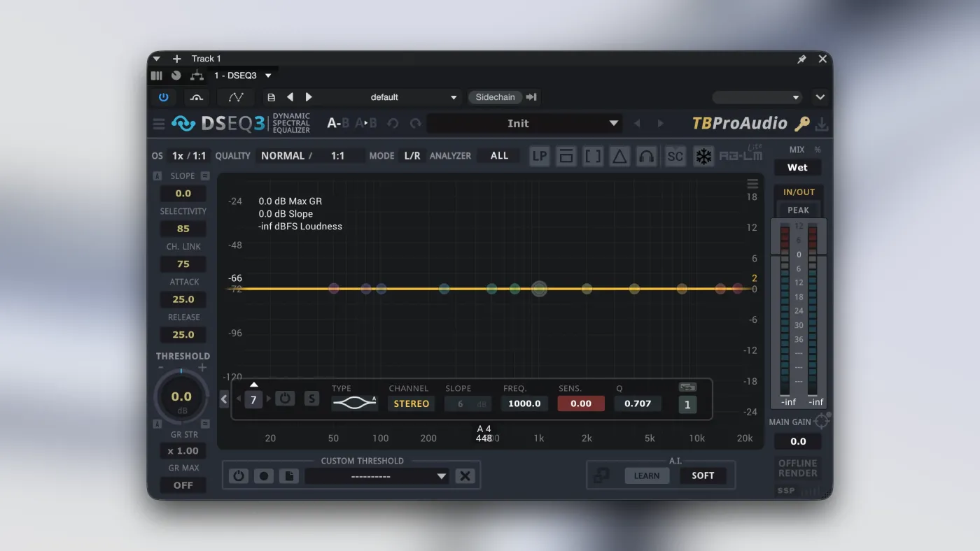 TBProAudio DSEQ3 screenshot