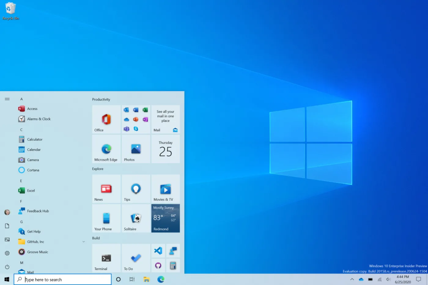 Windows 10 screenshot