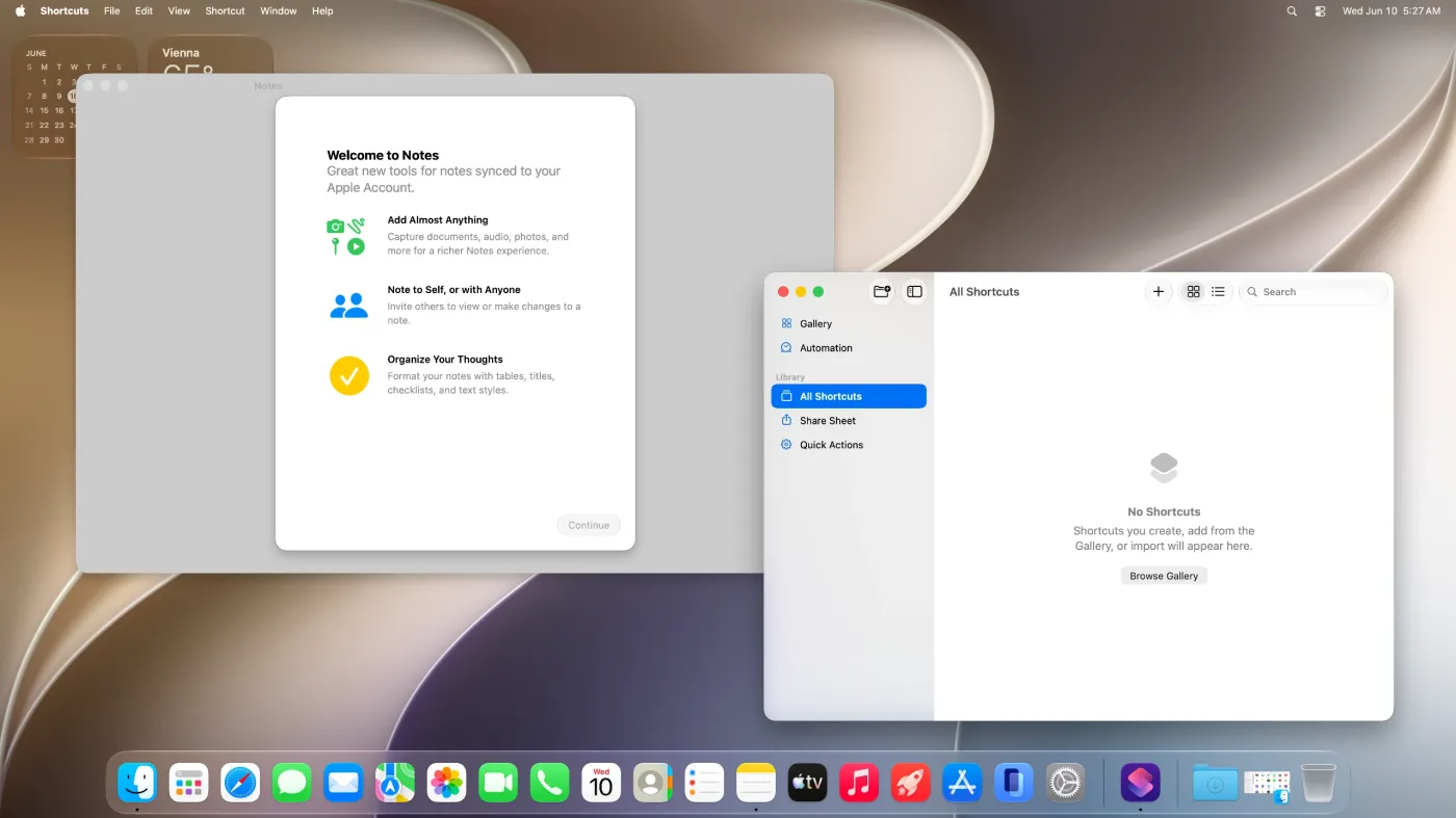 macOS Golden Gate screenshot