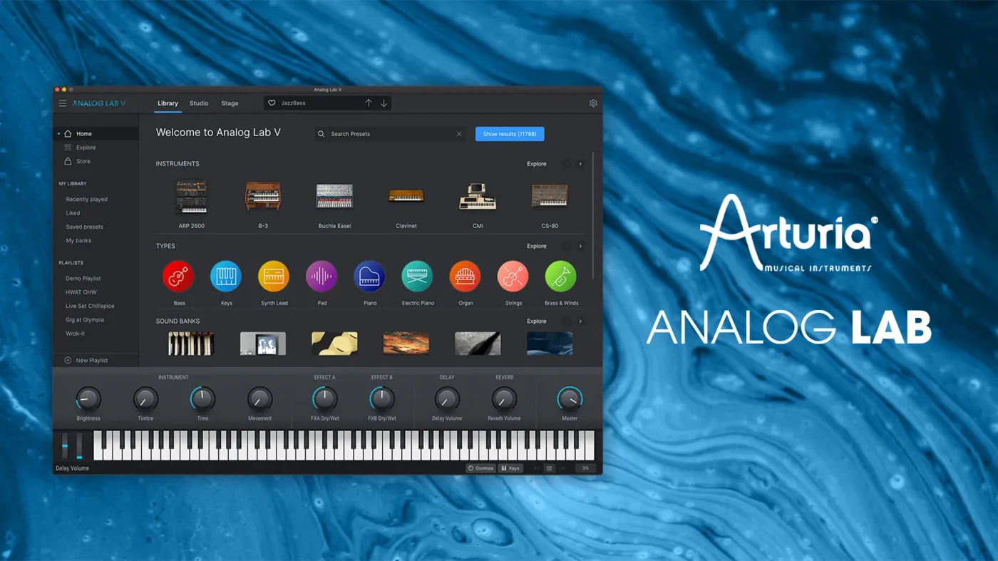 Arturia Analog lab V Pro screenshot
