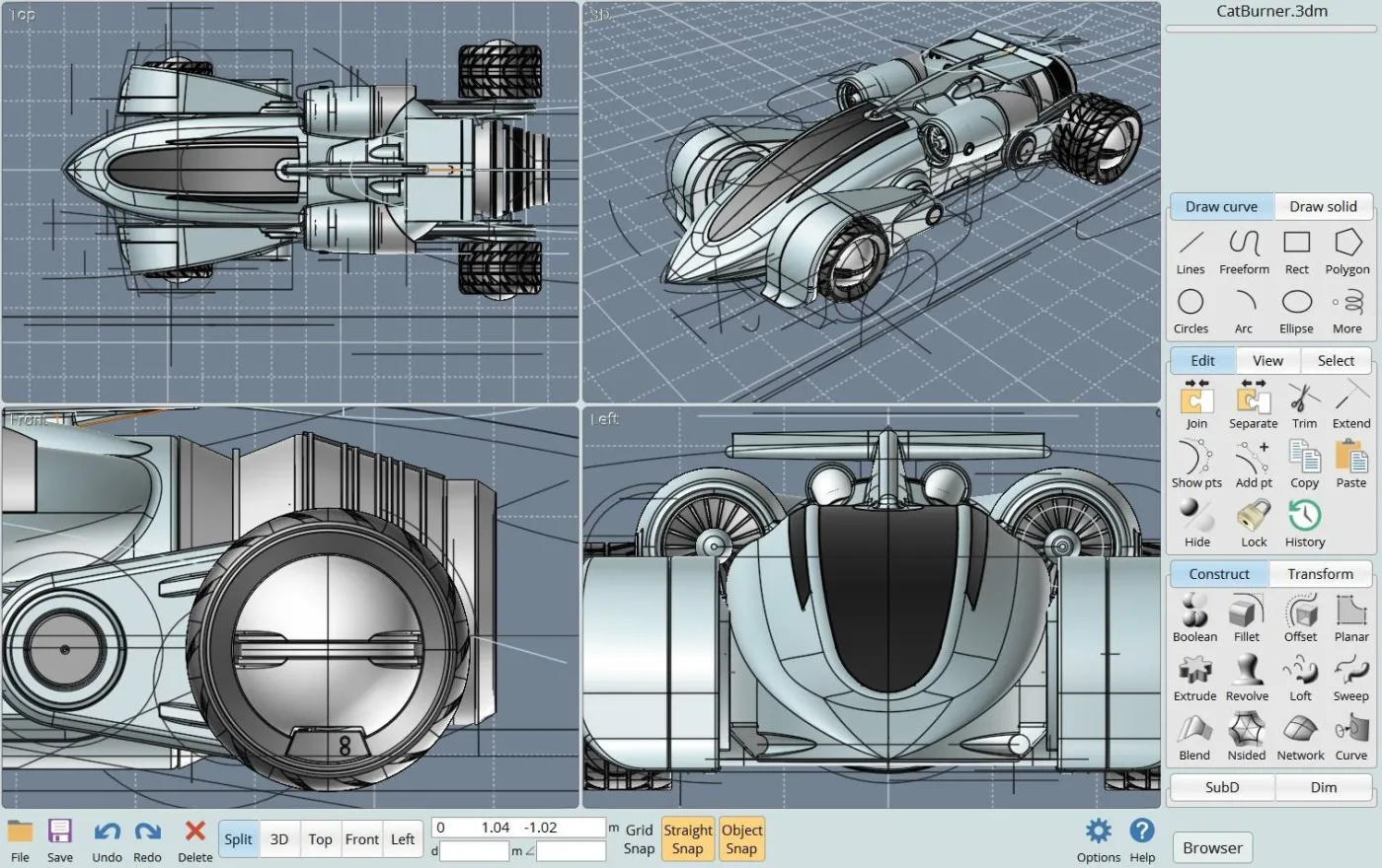 Moment of Inspiration (MoI3D) screenshot