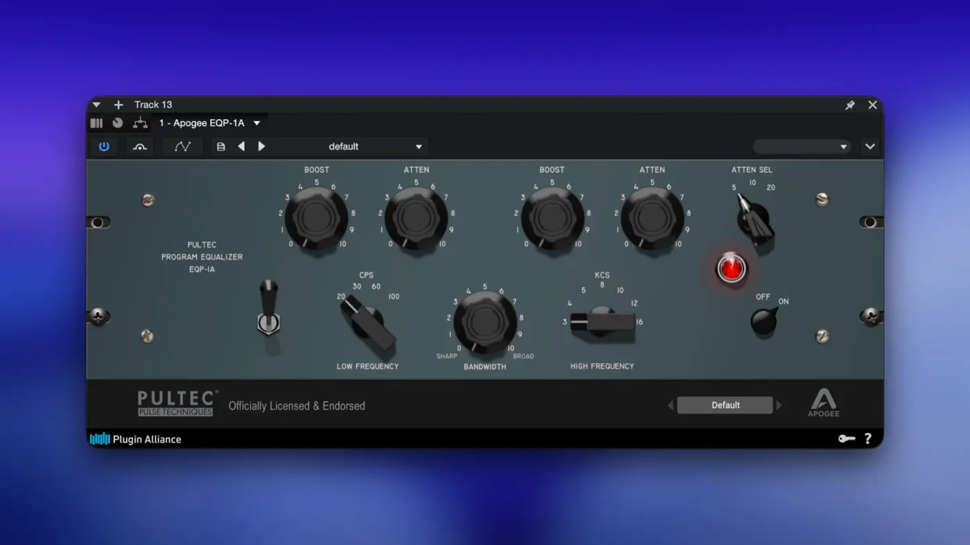 Plugin Alliance Apogee Bundle screenshot