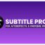 Subtitle Pro icon