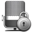 Microphone Lock icon